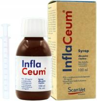 InflaCeum сироп для собак и кошек от воспаления SCANVET 100 мл