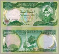Irak 10000 Dinar 2003 P-95a UNC