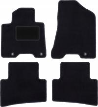 велюровые коврики черные для: Hyundai Tucson III 2015 - / Kia Sportage IV