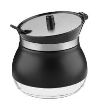 cukiernica czarna POLA + łyżeczka GALICJA 27923