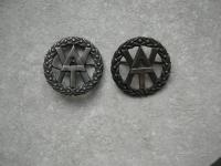 OZNAKA KORPUSÓWKA NARAMIENNIK WOJSKOWA AKADEMIA TECHNICZNA WAT KOMPLET