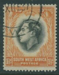 South West Africa 1 1/2 d. - Georg VI 1937 r.