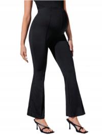 SHEIN SPODNIE CIĄŻOWE CZARNE DŁUGIE 36 11GH