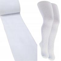 Yoclub детские колготки белый хлопок