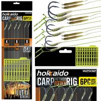 КАРП ПОВОДОК НАБОР РАЗМЕР 4/6/8 6PC ХОККАЙДО ПРЕМИУМ КАЧЕСТВО