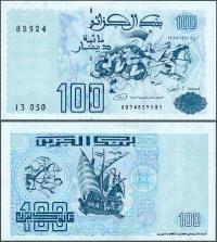 Algieria - 100 dinarów 1992 * P137 * kawaleria