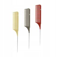 Profesjonalny Zestaw Grzebieni Fryzjerskich do Pasemek Balejażu i Sombre 3D