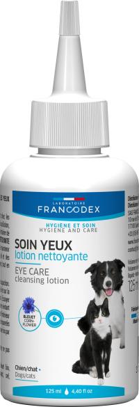 FRANCODEX жидкость для мытья глаз собака кошка 125мл