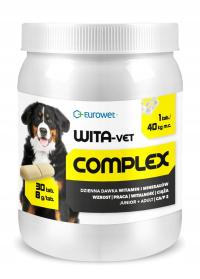 EUROWET Wita-Vet Complex Ca/P 8g 30 tabl. витаминный комплекс для собаки