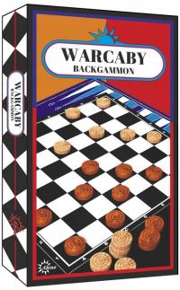 WARCABY GRA strategiczna Backgammon Abino GRY dla DZIECI gra dla DWÓCH OSÓB