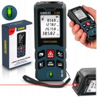 DALMIERZ LASEROWY >>60m<< KĄTOMIERZ CYFROWY MIERNIK POZIOMICA HUMBERG