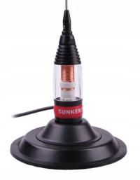 Antena CB Sunker Elite 116 z magnesem 75cm 400W