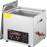 VEVOR Myjka Ultradźwiękowa 10L, 240W, 40KHz z Timerem, Stal Nierdzewna - Profesjonalna Ultradźwiękowa Czyszczarka