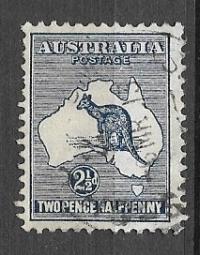 Australia S577 fauna kangur w2 1913r. 24funtyx60%