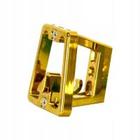Front Carrier Block Bracket Mount Rack Holder for Folding Bike MTB Gold