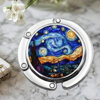 Wieszak kieszonkowy na torebkę z obrazem V. van Gogha Gwiaździsta noc