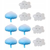 10pcs Festival Party Balloons Cloud Shape Anniversary Aluminium Foil Balloo