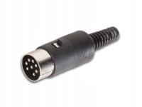 Wtyk Din8 (270) Montowany Na Kabel