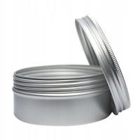 Puszka słoik aluminiowy 30 ml na świeczki wosk kremy balsamy kosmetyki