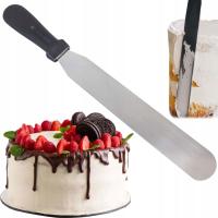 SZPATUŁKA CUKIERNICZA do dekoracji Ciast TORTU Kremu NÓŻ CUKIERNICZY 31cm