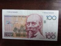 Banknot 100 franków Belgia