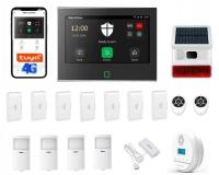 Najlepszy Zestaw Alarmowy Od AlarmZone Tuya Smart Wi-Fi GSM Centrala P70 4G