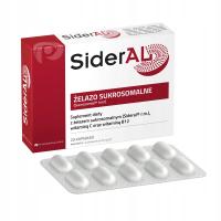 SiderAL 20 kapsułek żelazo sukrosomalne - OFICJALNY DYSTRYBUTOR