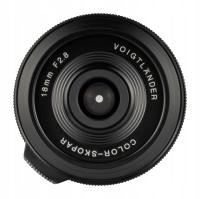 Obiektyw Voigtlander Color Skopar 18 mm f/2,8 do Fujifilm X - czarny