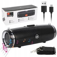 BEZPRZEWODOWY GŁOŚNIK BLUETOOTH BOOMBOX RADIO USB AUX 10W