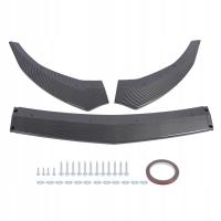 3 szt. Spojler zderzaka przedniego dekoracja zewnętrzna spojler zderzaka