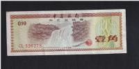 BANKNOT CHINY -- 0,10 FEN -- 1979 rok