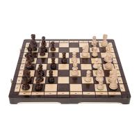 SQUARE-Олимпийские деревянные шахматы-35 Х 35 см