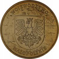 2 zł MAŁOPOLSKIE Herby Województw 2004 + moneta w kapslu
