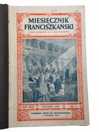 Miesięcznik Franciszkański 1-9/1938 10-12/1937