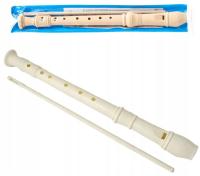 Flet prosty plastikowy Trifox A7609 w zestawie z wyciorem