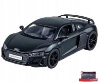 Model samochodu AUDI R8 Quattro V10 1:32 OTWIERANE DRZWI + ŚWIATŁA + DŹWIĘK