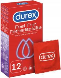 Презервативы DUREX Fetherlite Elite 12 шт тонкие
