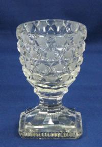 PUCHAR SZKLO KRYSZTALOWE SZLIFOWANE, PODSTAWA KWA