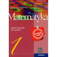 Matematyka 1 zeszyt ćwiczeń dla ucznia - gimnazjum - Operon