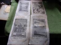 4 ryciny emblematyczne Johann Arndt 1790 1