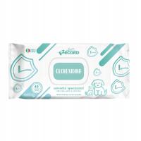 Record хлоргексидин влажные салфетки для собак и кошек 40шт.