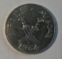 Moneta Arabia Południowa 1 fils 1964