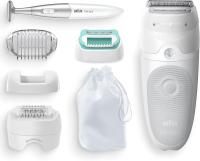 Depilator Braun 5-825 akumulatorowy do golenia z końcówką do bikini