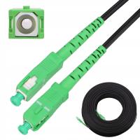 Patchcord SC/APC-SC/APC simplex SM 20m zewnętrzny