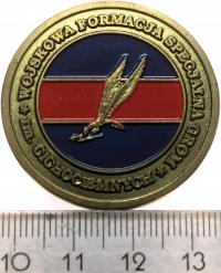 coin Wojskowa Formacja GROM im. Cichociemnych Za Zasługi od Dowódcy medal