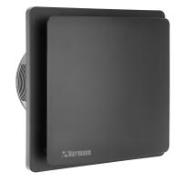 Wentylator łazienkowy Harmann NAX 120 czarny matowy cichy + klapa