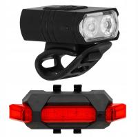СВЕТОДИОДНЫЙ ВЕЛОСИПЕДНЫЙ СВЕТИЛЬНИК, ПЕРЕДНИЙ USB, МОЩНЫЙ ЗАДНИЙ КОМПЛЕКТ, ВЕЛОСИПЕДНЫЙ СВЕТИЛЬНИК НА РУЛЬ