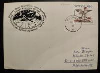 !! PTAKI - SZWECJA 1993 - KOPERTA - STAN BDB !!