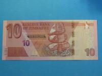 Zimbabwe 10 Dollars 2020 !! UNC niski nr 000xxxx