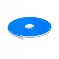 NEON LED Taśma 12V Pasek Napis na ścianę 10W FLEX NIEBIESKI Wodoodporny